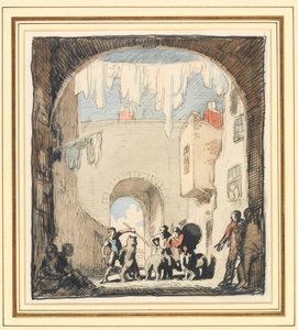 Une scène de rue